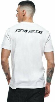 Tee Shirt Dainese T-Shirt Logo White/Black XS Tee Shirt - 6