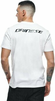 Tričko Dainese T-Shirt Logo White/Black S Tričko - 6