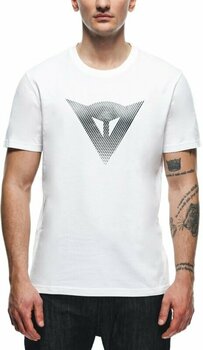 T-Shirt Dainese T-Shirt Logo White/Black M T-Shirt - 3