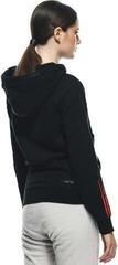 Sweatshirt Dainese Hoodie Logo Lady Black/Black - 5