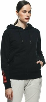 Felpa Dainese Hoodie Logo Lady Black/Black 2XL Felpa - 5