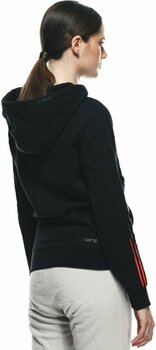 Horgászpulóver Dainese Hoodie Logo Lady Black/Black 2XL Horgászpulóver - 6