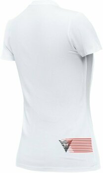 Тениска Dainese T-Shirt Logo Lady White/Black M Тениска - 2