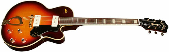 Semi-Acoustic Guitar Guild M-75-ARISTOCRAT-ATB Antique Burst - 2