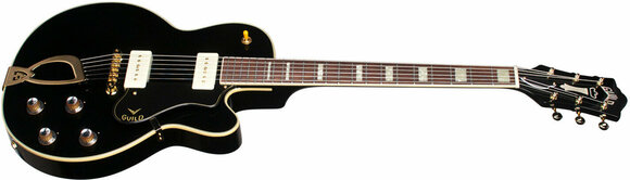 Semi-akoestische gitaar Guild M-75-ARISTOCRAT-BLK Zwart - 3