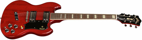 Elektromos gitár Guild S-100 Polara Cherry Red - 3