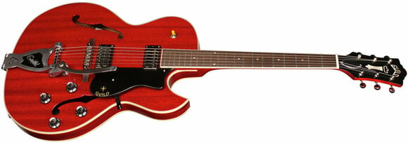 Semi-Acoustic Guitar Guild STARFIRE-III-CHR Cherry Red - 5