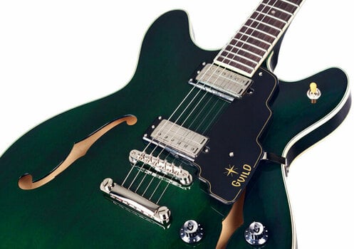 Guitare semi-acoustique Guild STARFIRE-IV-ST-GRN Emerald Green - 5