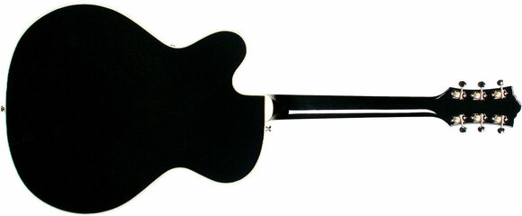 Gitara semi-akustyczna Guild X-175-MANHATTAN-BLK Czarny - 3