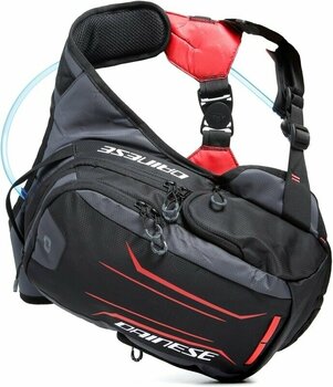 Moto ruksak / Moto torba / Torbica za oko struka Dainese Alligator Backpack Black/Red - 2