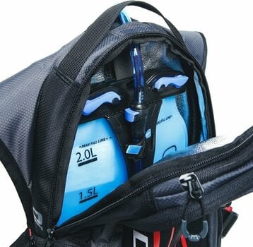 Moto ruksak / Moto torba / Torbica za oko struka Dainese Alligator Backpack Black/Red - 6