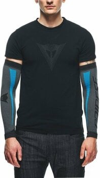 Motorcycle Functional Shirt Dainese Dry Arms Black/Blue UNI - 2