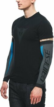Motorcycle Functional Shirt Dainese Dry Arms Black/Blue UNI - 3