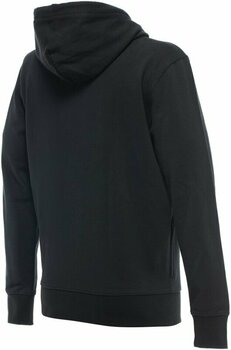 Sweatshirt Dainese Hoodie Logo Black/White 2XL Sweatshirt - 2