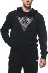 Mikina Dainese Hoodie Logo Black/White 2XL Mikina - 4