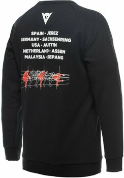 Sweatshirt Dainese Racing Sweater Black XS Sweatshirt - 2