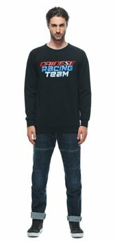 Hættetrøje Dainese Racing Sweater Black XS Hættetrøje - 3