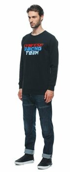 Sweatshirt Dainese Racing Sweater Black XS Sweatshirt - 4