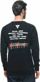 Huppari Dainese Racing Sweater Black XS Huppari - 6