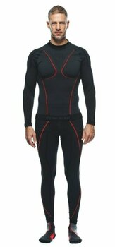 Camisa funcional para motociclismo Dainese Thermo LS Black/Red XS/S Camisa funcional para motociclismo - 3