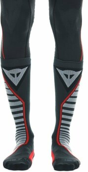 Ponožky Dainese Ponožky Thermo Long Socks Black/Red 36-38 - 2