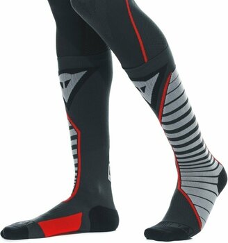 Chaussettes Dainese Chaussettes Thermo Long Socks Black/Red 36-38 - 5