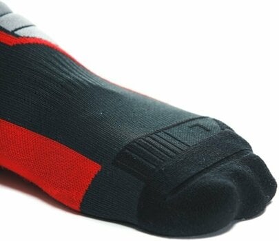 Nogavice Dainese Nogavice Thermo Long Socks Black/Red 39-41 - 8