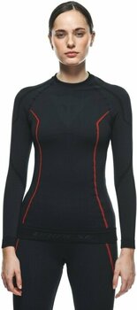 Motorcycle Functional Shirt Dainese Thermo Ls Lady Black/Red M - 6