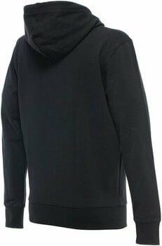 Sweatshirt Dainese Hoodie Logo Black/White XL Sweatshirt - 2