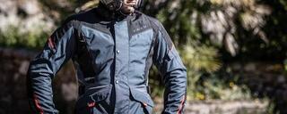 Textilní bunda Dainese Tempest 3 D-Dry® Lady Glacier Gray/Black/Lava Red - 7