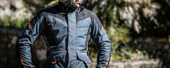 Текстилно яке Dainese Tempest 3 D-Dry® Lady Glacier Gray/Black/Lava Red 50 Текстилно яке - 8