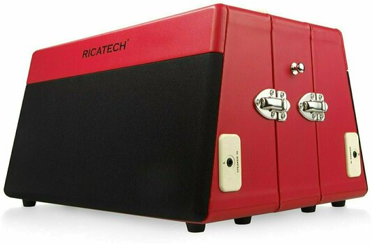 Φορητό Γραμμόφωνο Ricatech RTT80 Vintage Turntable Red - 3