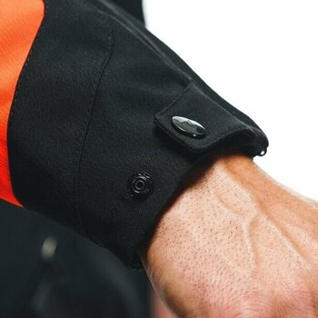 Tekstilna jakna Dainese Energyca Air Tex Jacket Black/Fluo Red 44 Tekstilna jakna - 11