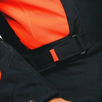 Tekstilna jakna Dainese Energyca Air Tex Jacket Black/Fluo Red 44 Tekstilna jakna - 12