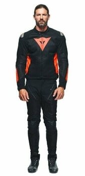 Textiljacka Dainese Energyca Air Tex Jacket Black/Fluo Red 46 Textiljacka - 5