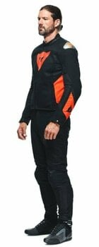 Textiele jas Dainese Energyca Air Tex Jacket Black/Fluo Red 48 Textiele jas - 6