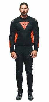 Casaco têxtil Dainese Energyca Air Tex Jacket Black/Fluo Red 58 Casaco têxtil - 5