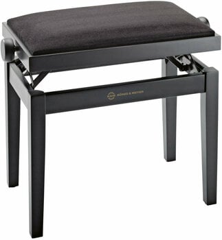 Drevené alebo klasické klavírne stoličky
 Konig & Meyer 13900 Black Matt - 2