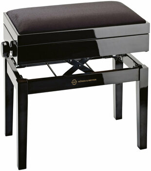 Dřevěné nebo klasické klavírní židle
 Konig & Meyer 13950 Black High Polish - 3