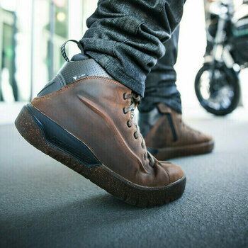 Motorcycle Boots Dainese Metractive D-WP Shoes Brown/Natural Rubber 40 Motorcycle Boots - 17