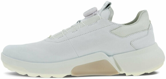Chaussures de golf pour hommes Ecco Biom H4 BOA Mens Golf Shoes White/Gravel 45 - 5
