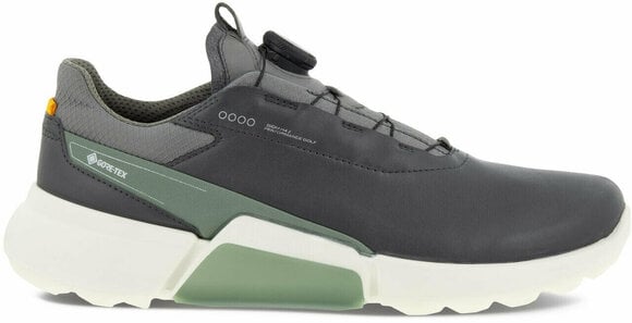 Férfi golfcipők Ecco Biom H4 BOA Mens Golf Shoes Magnet/Frosty Green 40 - 2