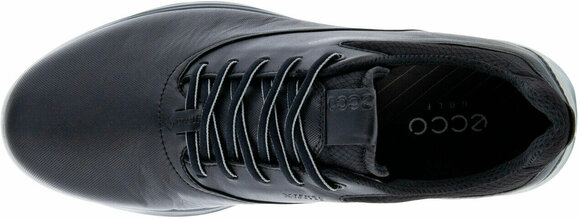 Chaussures de golf pour hommes Ecco S-Three Mens Golf Shoes Black/Concrete/Black 42 - 7