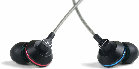 En la oreja los auriculares FiiO EX1 Black - 5