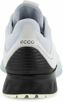 Heren golfschoenen Ecco S-Three Mens Golf Shoes White/Black 40 - 4