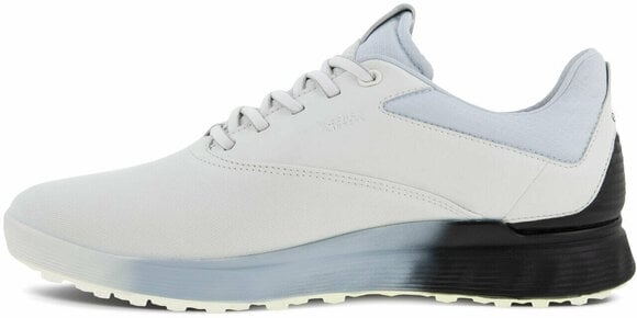 Chaussures de golf pour hommes Ecco S-Three Mens Golf Shoes White/Black 40 - 5