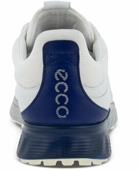 Chaussures de golf pour hommes Ecco S-Three BOA Mens Golf Shoes White/Blue Dephts/White 39 - 4