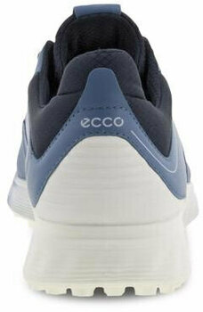 Heren golfschoenen Ecco S-Three Retro Mens Golf Shoes Blue/White/Marine 43 - 4