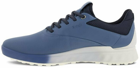 Chaussures de golf pour hommes Ecco S-Three Retro Mens Golf Shoes Blue/White/Marine 47 - 5