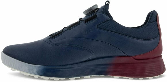 Chaussures de golf pour hommes Ecco S-Three BOA Mens Golf Shoes Marine/Morillo/Marine 44 - 5